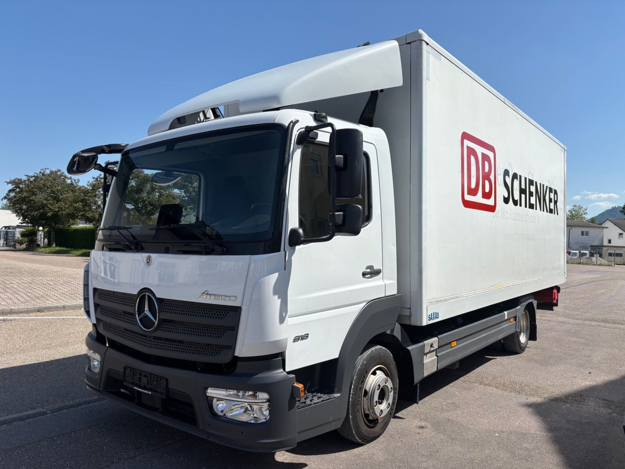 Mercedes-Benz Atego III 818L, Euro-6, Klima, LBW, Ladung1986kg - 박스 트럭 : 사진 1 Mercedes-Benz Atego III 818L, Euro-6, Klima, LBW, Ladung1986kg - 박스 트럭 : 사진 1