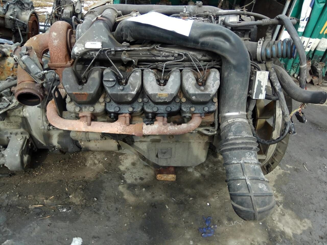 Scania DSC1415 L02 460 E2 Scania 144 V8 460 E2 - 엔진 트럭 용 : 사진 4 Scania DSC1415 L02 460 E2 Scania 144 V8 460 E2 - 엔진 트럭 용 : 사진 4