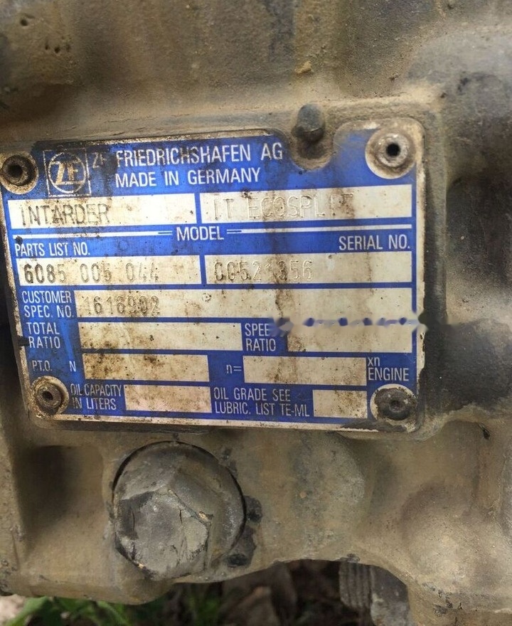 ZF New Ecosplit 16S2221TD   truck - 기어박스 트럭 용 : 사진 4 ZF New Ecosplit 16S2221TD   truck - 기어박스 트럭 용 : 사진 4