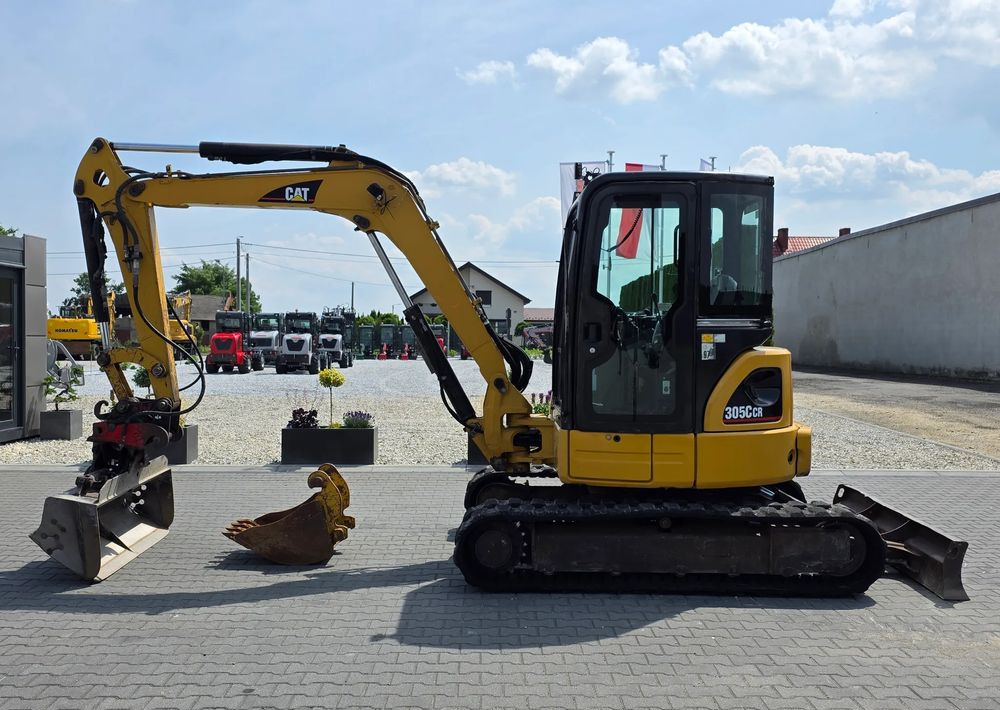 Caterpillar 305C CR, 2006 ROK, 5600 MTH, 2 ŁYŻKI - 미니 굴삭기 : 사진 3 Caterpillar 305C CR, 2006 ROK, 5600 MTH, 2 ŁYŻKI - 미니 굴삭기 : 사진 3