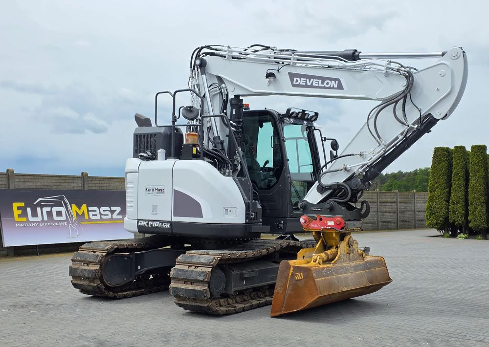 Doosan DX 140 LCR-7, 2023 ROK, 1030 MTH, OIL QUICK OQ65 - 크롤러 굴삭기 : 사진 2 Doosan DX 140 LCR-7, 2023 ROK, 1030 MTH, OIL QUICK OQ65 - 크롤러 굴삭기 : 사진 2