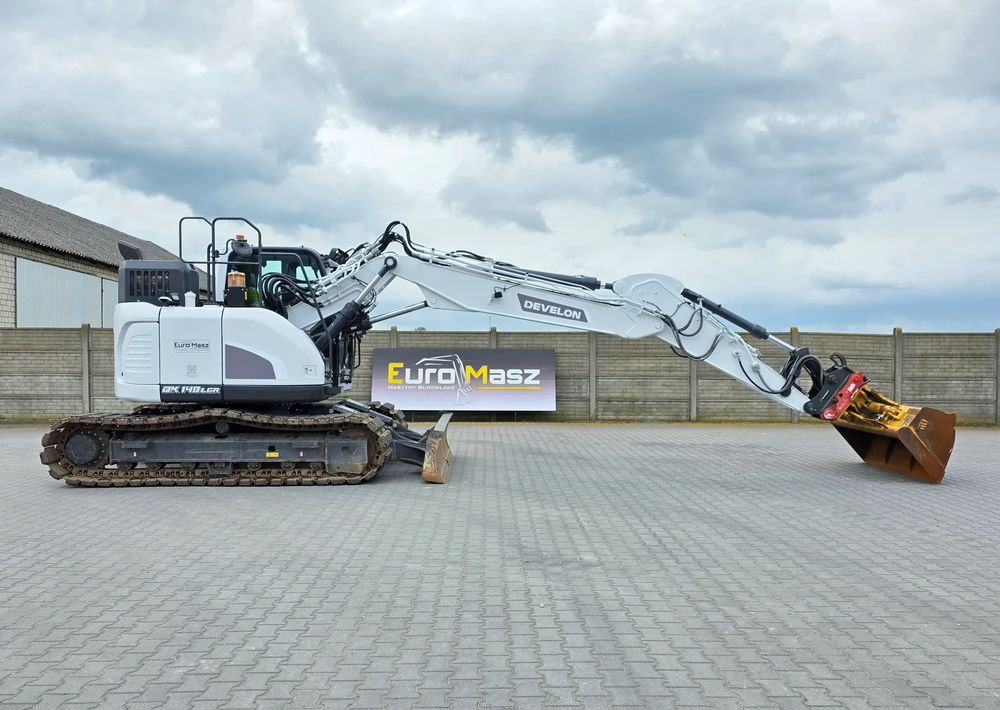 Doosan DX 140 LCR-7, 2023 ROK, 1030 MTH, OIL QUICK OQ65 - 크롤러 굴삭기 : 사진 4 Doosan DX 140 LCR-7, 2023 ROK, 1030 MTH, OIL QUICK OQ65 - 크롤러 굴삭기 : 사진 4