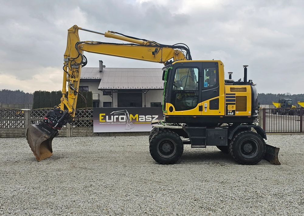 Komatsu PW 148-10, 2016 ROK, SYSTEM LEICA 3D - 휠 굴삭기 : 사진 2 Komatsu PW 148-10, 2016 ROK, SYSTEM LEICA 3D - 휠 굴삭기 : 사진 2