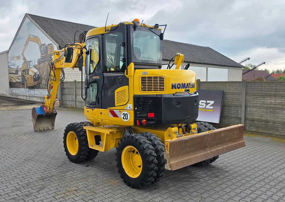 Komatsu PW 98MR-8, 2017 ROK, 5200 MTH, BEZ DPF i ADBLUE - 휠 굴삭기 : 사진 3 Komatsu PW 98MR-8, 2017 ROK, 5200 MTH, BEZ DPF i ADBLUE - 휠 굴삭기 : 사진 3