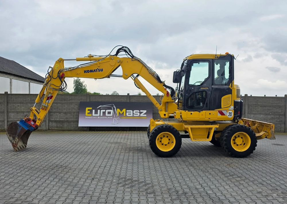 Komatsu PW 98MR-8, 2017 ROK, 5200 MTH, BEZ DPF i ADBLUE - 휠 굴삭기 : 사진 2 Komatsu PW 98MR-8, 2017 ROK, 5200 MTH, BEZ DPF i ADBLUE - 휠 굴삭기 : 사진 2