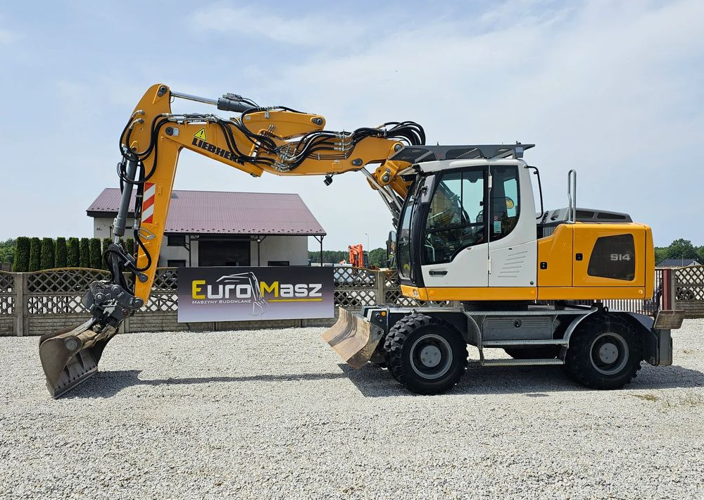 Liebherr A 914 Litronic, 2016 ROK, 4300 MTH - 휠 굴삭기 : 사진 1 Liebherr A 914 Litronic, 2016 ROK, 4300 MTH - 휠 굴삭기 : 사진 1