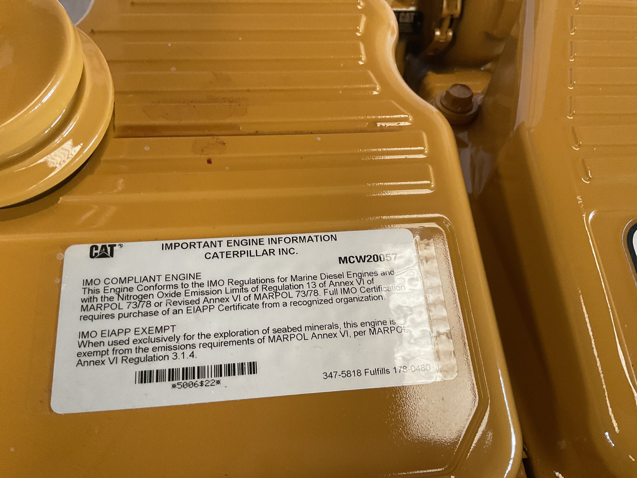 Caterpillar C15 Acert - 엔진 : 사진 3 Caterpillar C15 Acert - 엔진 : 사진 3