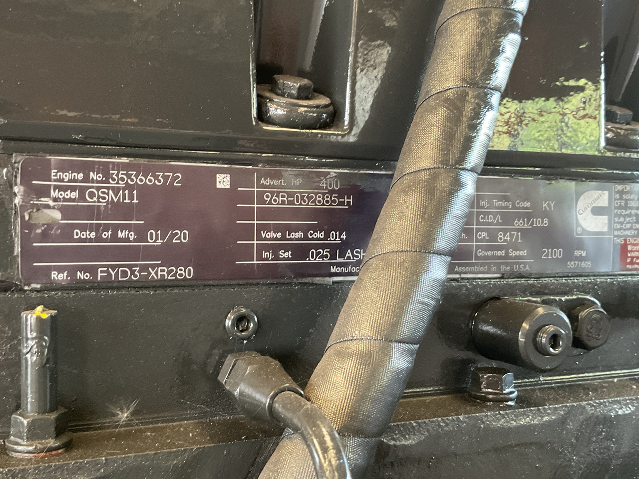 Cummins QSM11, brand new diesel engine. CPL 8471 - 엔진 : 사진 5 Cummins QSM11, brand new diesel engine. CPL 8471 - 엔진 : 사진 5