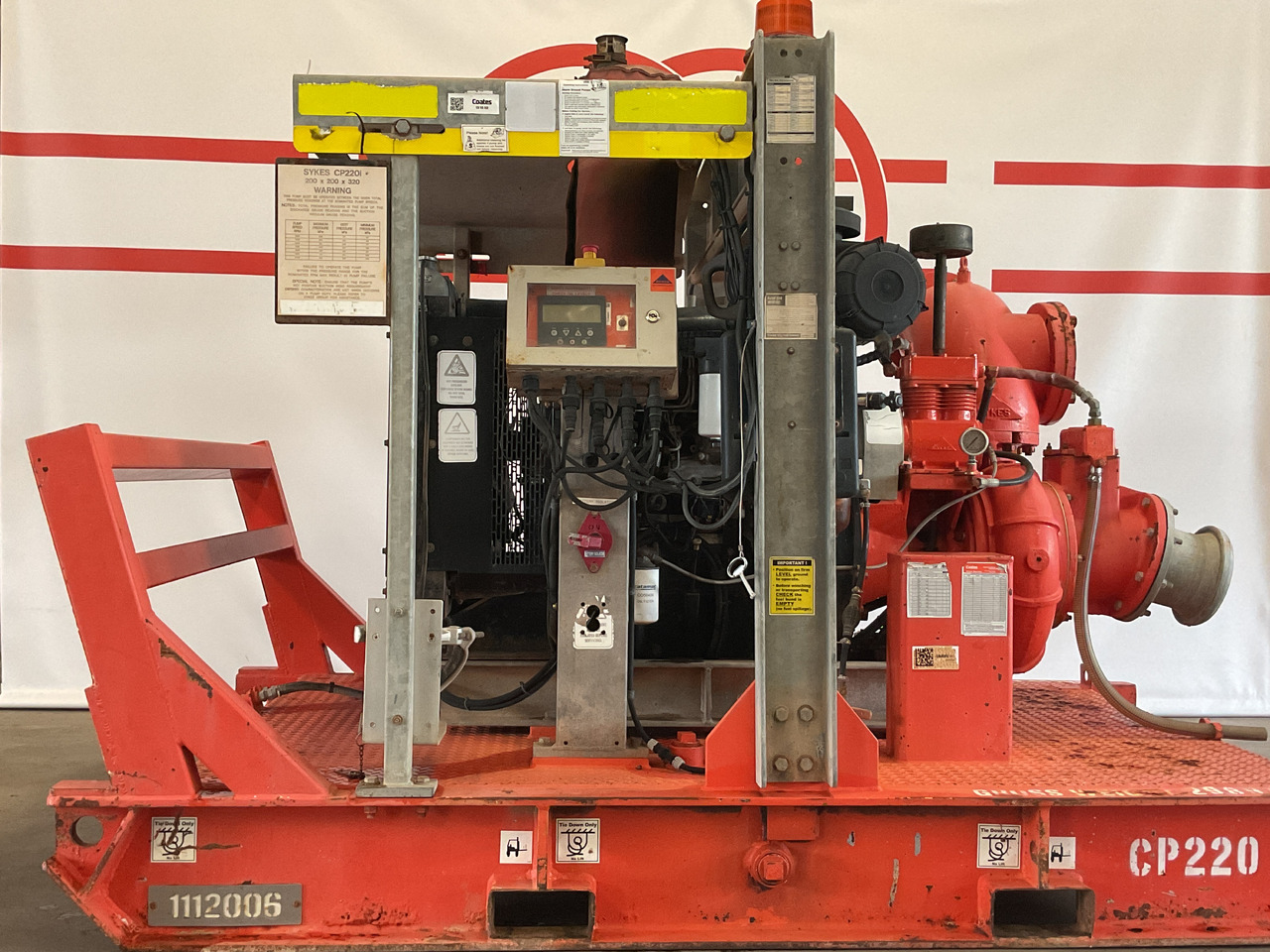 Sykes CP220i water pump, very complete. Perkins powered water pump. - 워터 펌프 : 사진 1 Sykes CP220i water pump, very complete. Perkins powered water pump. - 워터 펌프 : 사진 1