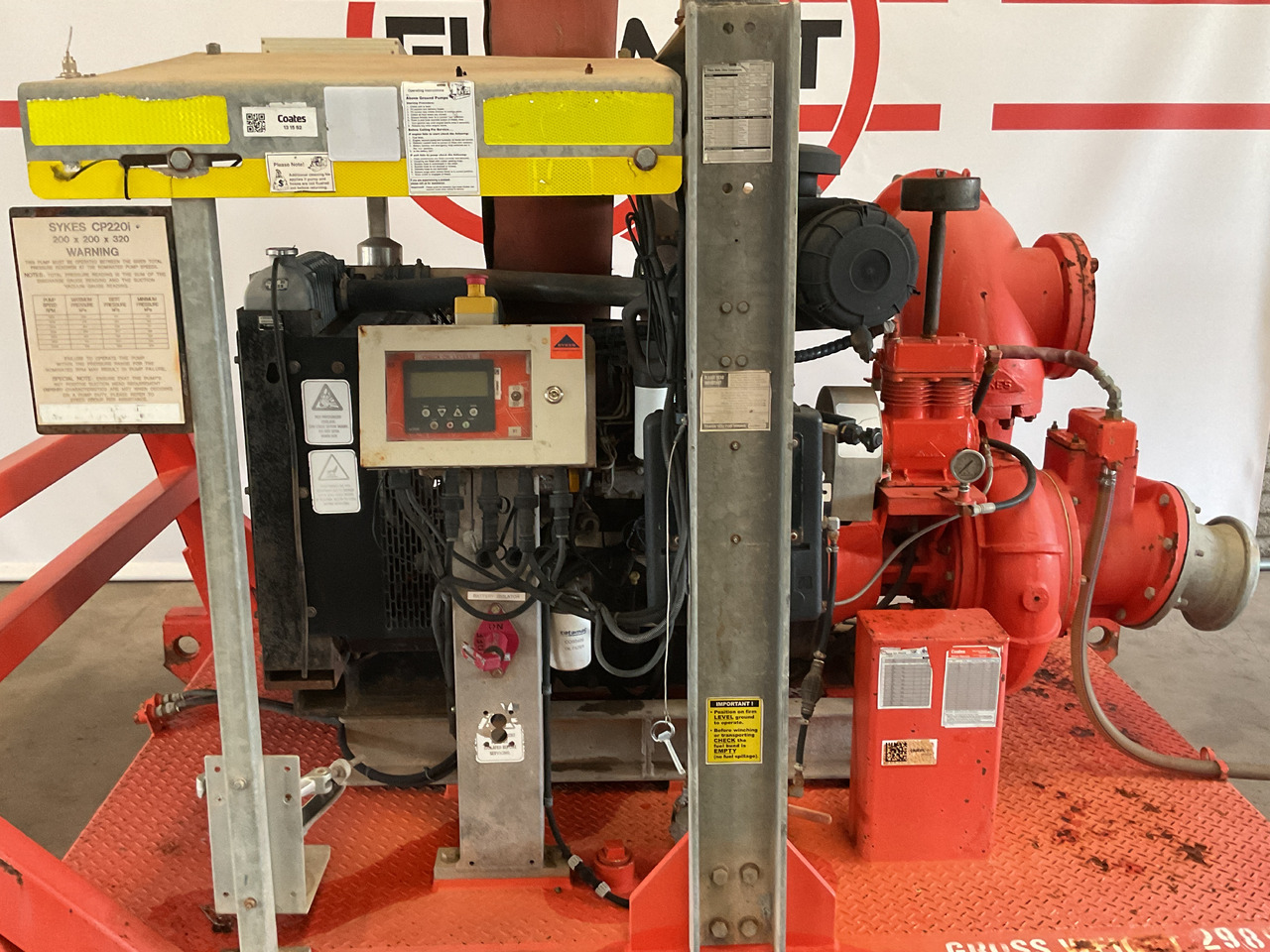 Sykes CP220i water pump, very complete. Perkins powered water pump. - 워터 펌프 : 사진 3 Sykes CP220i water pump, very complete. Perkins powered water pump. - 워터 펌프 : 사진 3