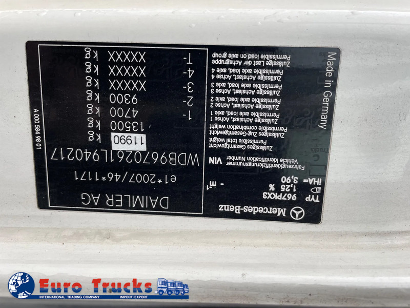 Mercedes-Benz Atego Atego 1321 Frigoblock - 등온 트럭 : 사진 4 Mercedes-Benz Atego Atego 1321 Frigoblock - 등온 트럭 : 사진 4