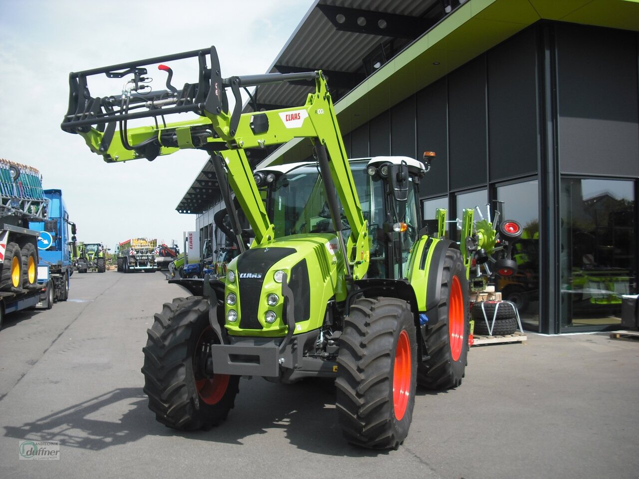 CLAAS Arion 420 Panoramic - 장궤형 트랙터 : 사진 2 CLAAS Arion 420 Panoramic - 장궤형 트랙터 : 사진 2