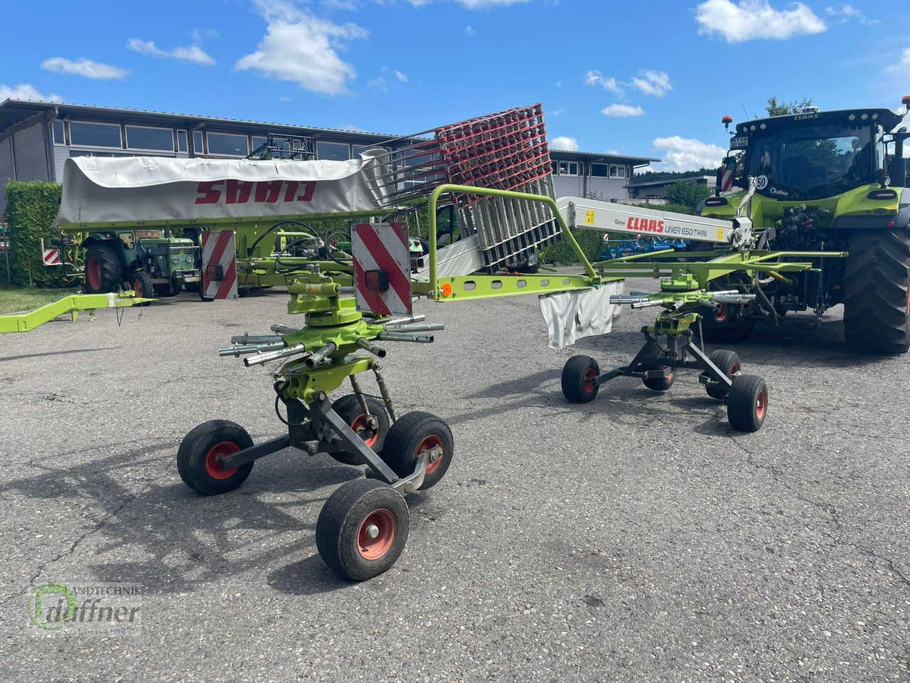CLAAS Liner 650 Twin - 반전기/ 레이크 : 사진 2 CLAAS Liner 650 Twin - 반전기/ 레이크 : 사진 2