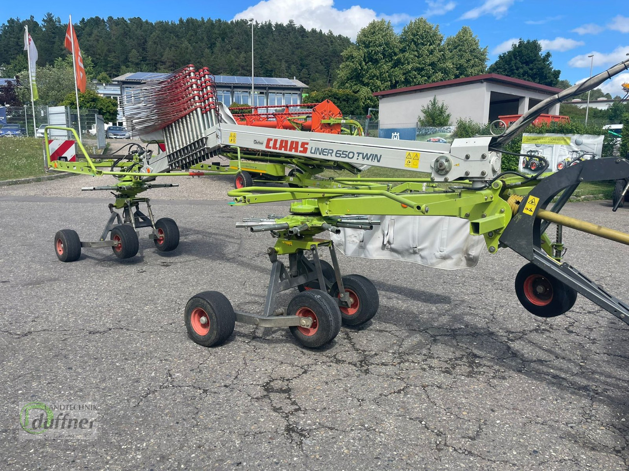 CLAAS Liner 650 Twin - 반전기/ 레이크 : 사진 1 CLAAS Liner 650 Twin - 반전기/ 레이크 : 사진 1