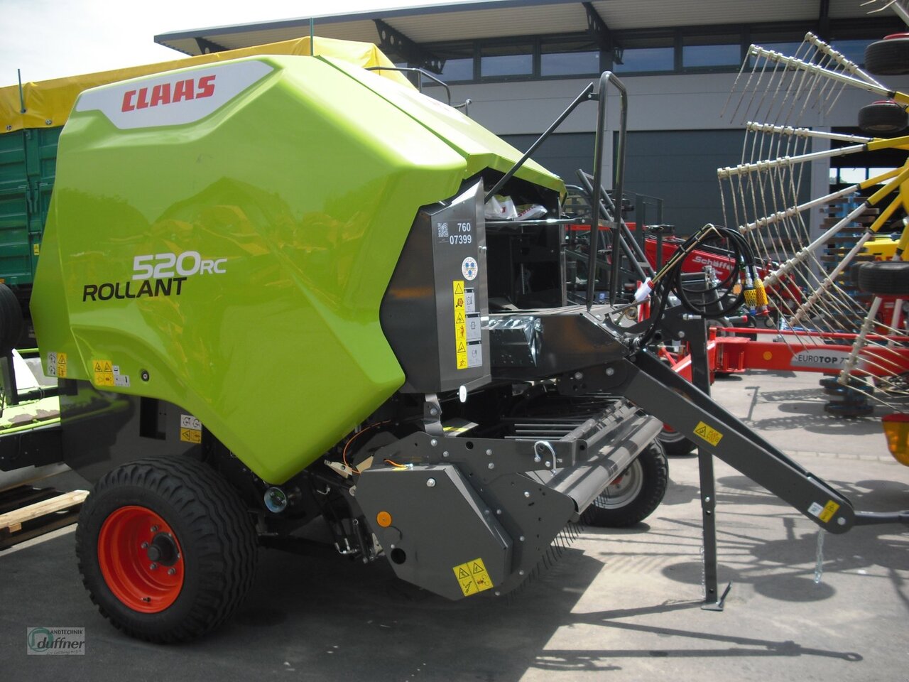 CLAAS ROLLANT 520 RC - 원형 베일러 : 사진 5 CLAAS ROLLANT 520 RC - 원형 베일러 : 사진 5