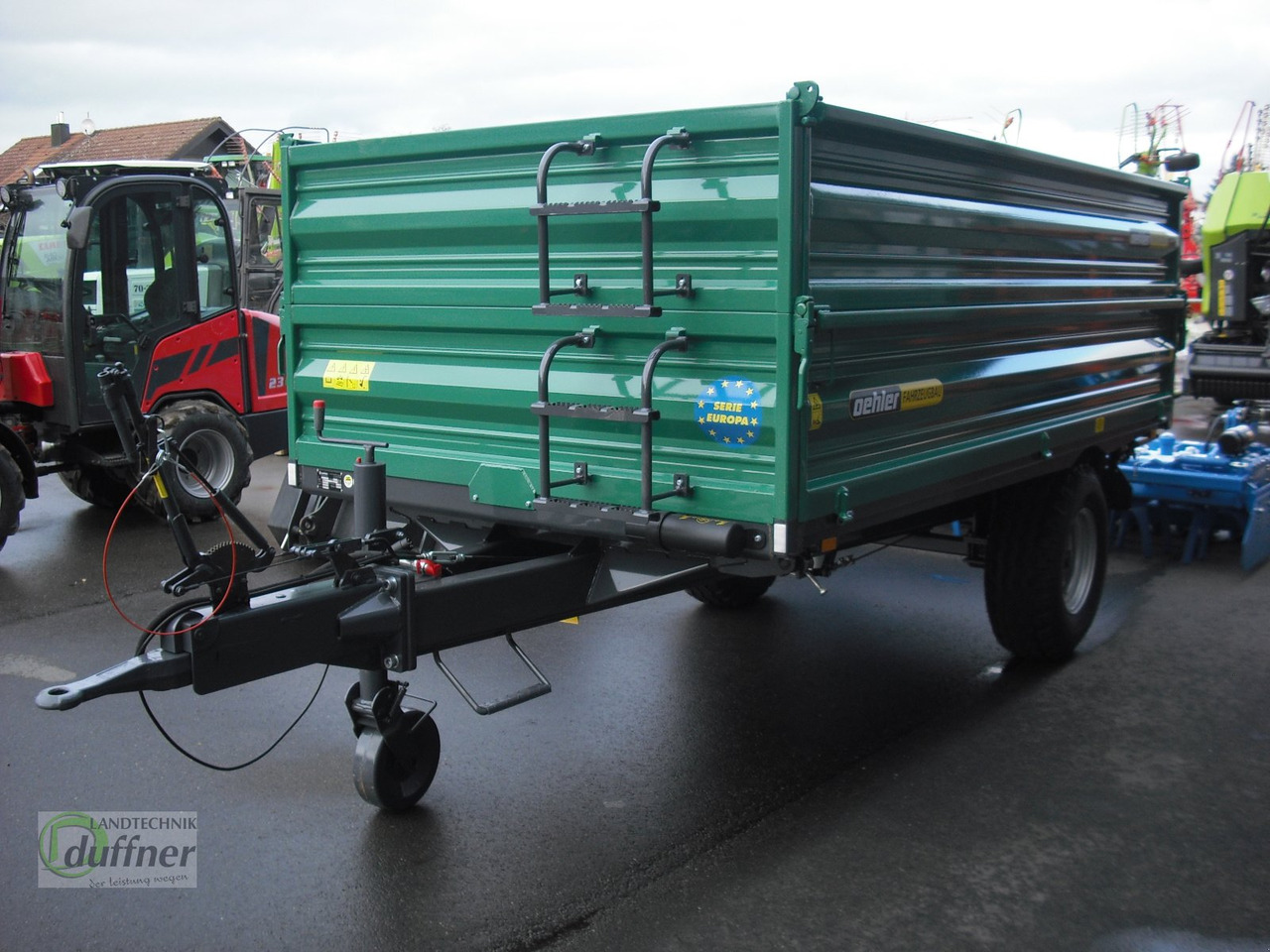 Oehler OL EDK 60 S - 농장 티핑 트레일러/ 덤프 : 사진 2 Oehler OL EDK 60 S - 농장 티핑 트레일러/ 덤프 : 사진 2