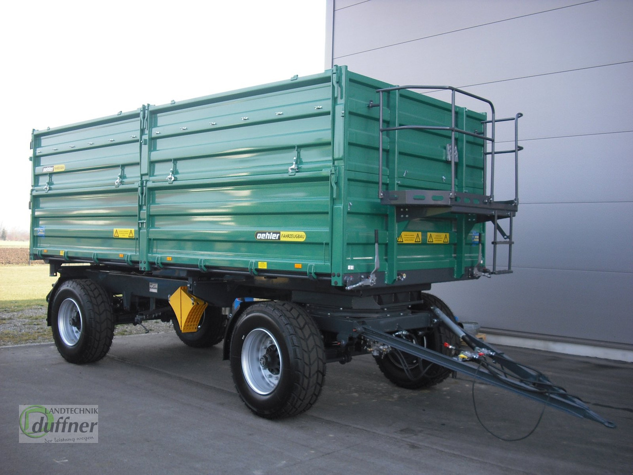 Oehler OL ZDK 180 - 농장 티핑 트레일러/ 덤프 : 사진 3 Oehler OL ZDK 180 - 농장 티핑 트레일러/ 덤프 : 사진 3
