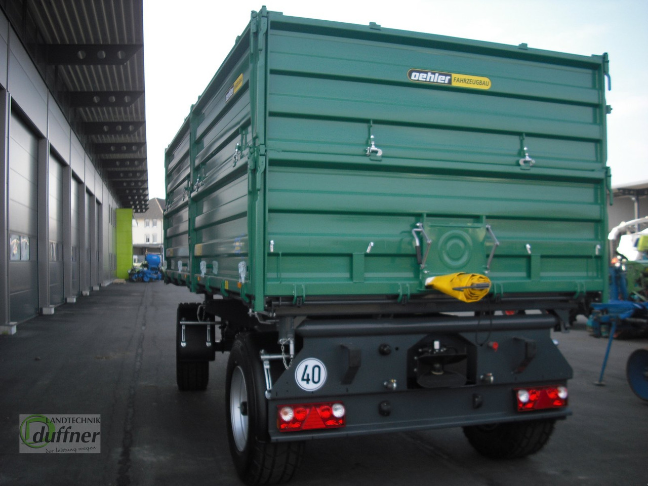 Oehler OL ZDK 180 - 농장 티핑 트레일러/ 덤프 : 사진 5 Oehler OL ZDK 180 - 농장 티핑 트레일러/ 덤프 : 사진 5