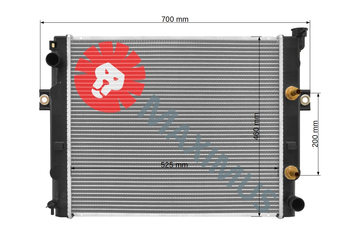 KOMATSU FORKLIFT WÓZEK WIDŁOWY - 라디에이터 지게차 용 : 사진 2 KOMATSU FORKLIFT WÓZEK WIDŁOWY - 라디에이터 지게차 용 : 사진 2