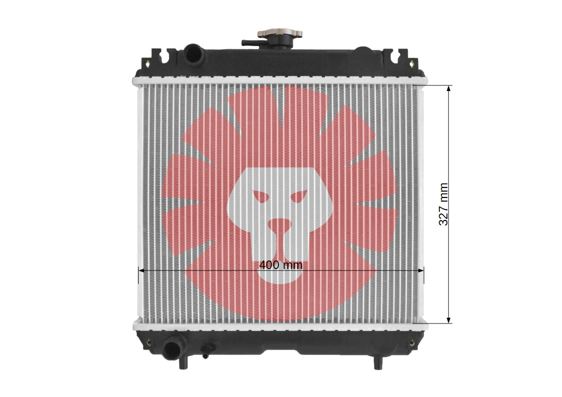 KUBOTA B1700 B2100 B2400 - 라디에이터 장궤형 트랙터 용 : 사진 3 KUBOTA B1700 B2100 B2400 - 라디에이터 장궤형 트랙터 용 : 사진 3