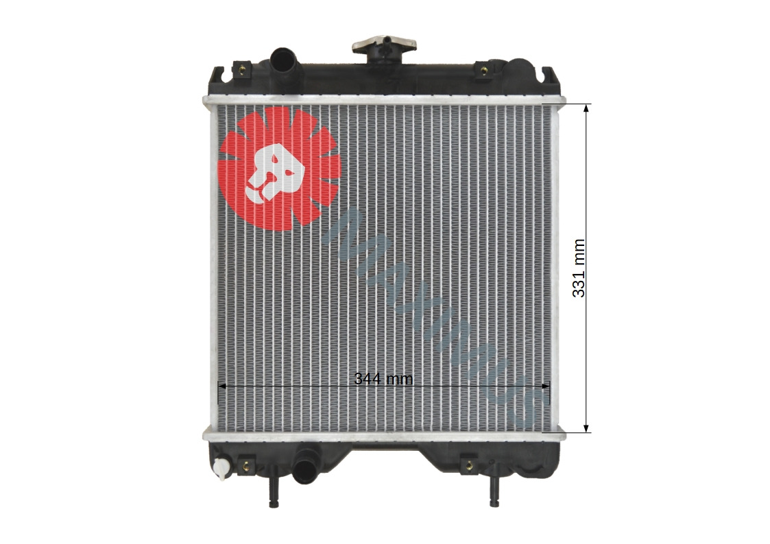 KUBOTA BX2230 , BX22 , BX23 , BX2200 - 라디에이터 스트래들 트랙터 용 : 사진 2 KUBOTA BX2230 , BX22 , BX23 , BX2200 - 라디에이터 스트래들 트랙터 용 : 사진 2