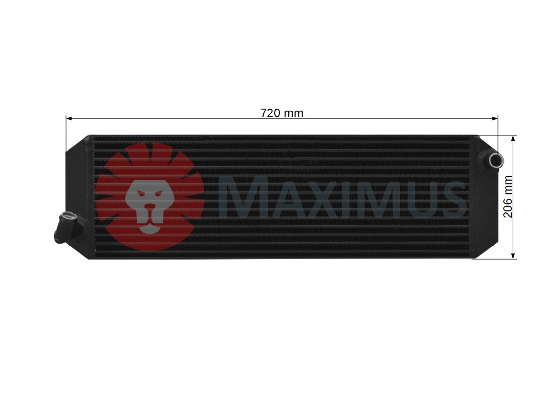 MERLO PANORAMIC - 오일 쿨러 망원형 휠 로더 용 : 사진 2 MERLO PANORAMIC - 오일 쿨러 망원형 휠 로더 용 : 사진 2