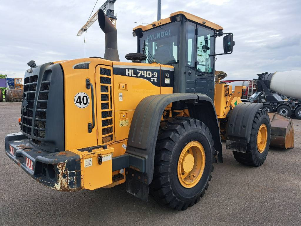 Hyundai HL740-9 XTD, HL740XTD-9 - 휠 로더 : 사진 4 Hyundai HL740-9 XTD, HL740XTD-9 - 휠 로더 : 사진 4