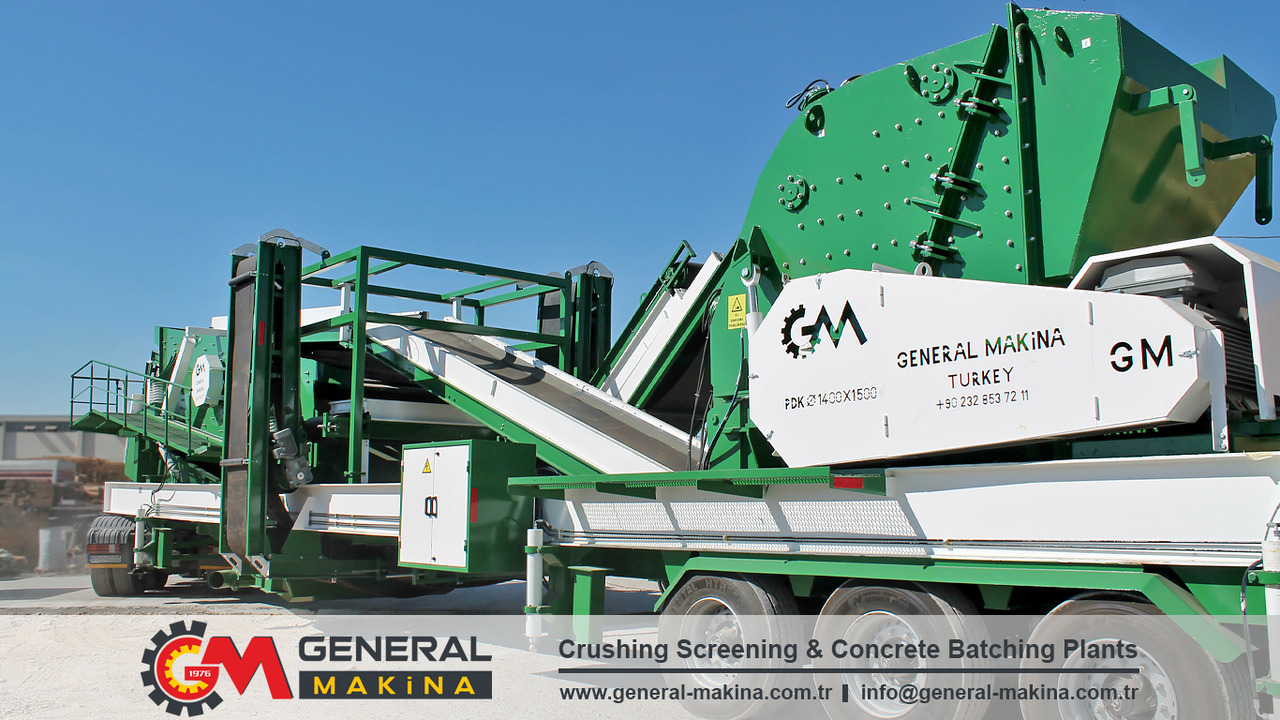 GENERAL MAKİNA Mobile Crushing System With Jaw Crusher - 조 크러셔 : 사진 3 GENERAL MAKİNA Mobile Crushing System With Jaw Crusher - 조 크러셔 : 사진 3