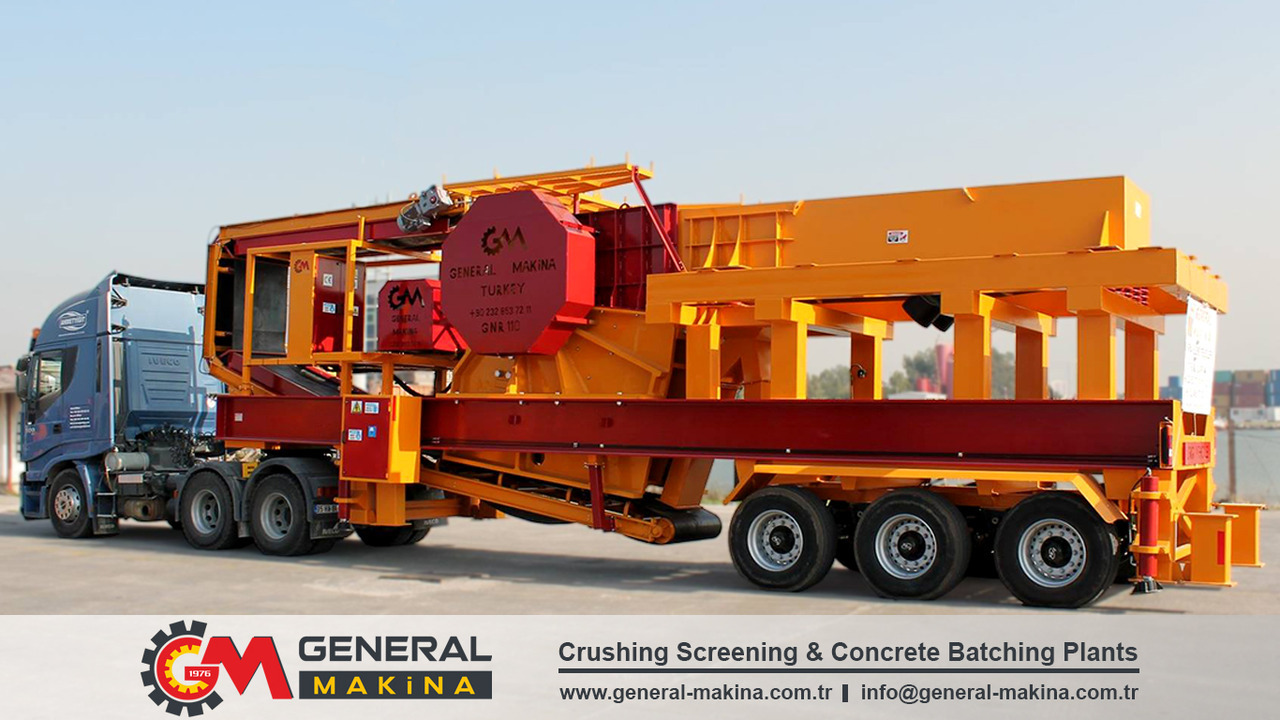 GENERAL MAKİNA Mobile Crushing System With Jaw Crusher - 조 크러셔 : 사진 5 GENERAL MAKİNA Mobile Crushing System With Jaw Crusher - 조 크러셔 : 사진 5
