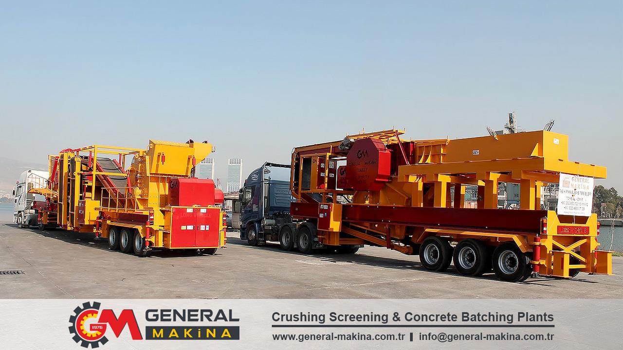 GENERAL MAKİNA Mobile Crushing System With Jaw Crusher - 조 크러셔 : 사진 1 GENERAL MAKİNA Mobile Crushing System With Jaw Crusher - 조 크러셔 : 사진 1