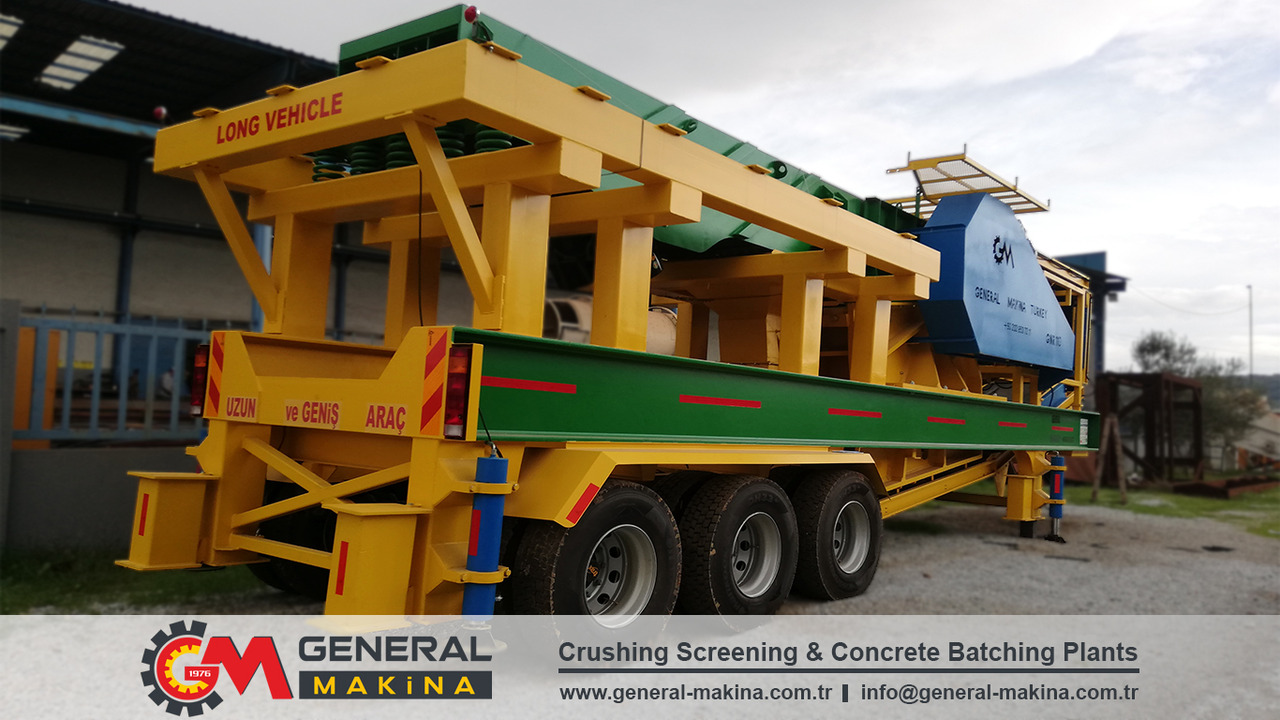 GENERAL MAKİNA Mobile Crushing System With Jaw Crusher - 조 크러셔 : 사진 5 GENERAL MAKİNA Mobile Crushing System With Jaw Crusher - 조 크러셔 : 사진 5