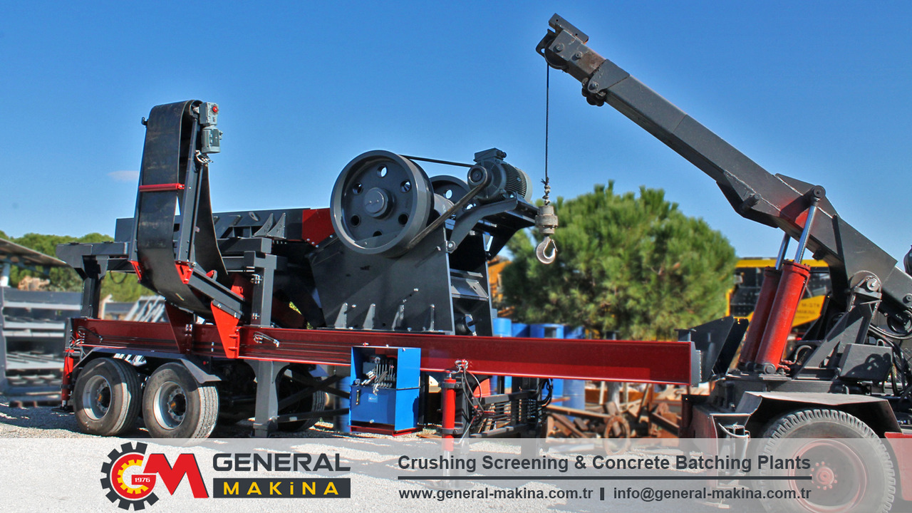 GENERAL MAKİNA Semi Mobile Crushing Plant - 조 크러셔 : 사진 4 GENERAL MAKİNA Semi Mobile Crushing Plant - 조 크러셔 : 사진 4