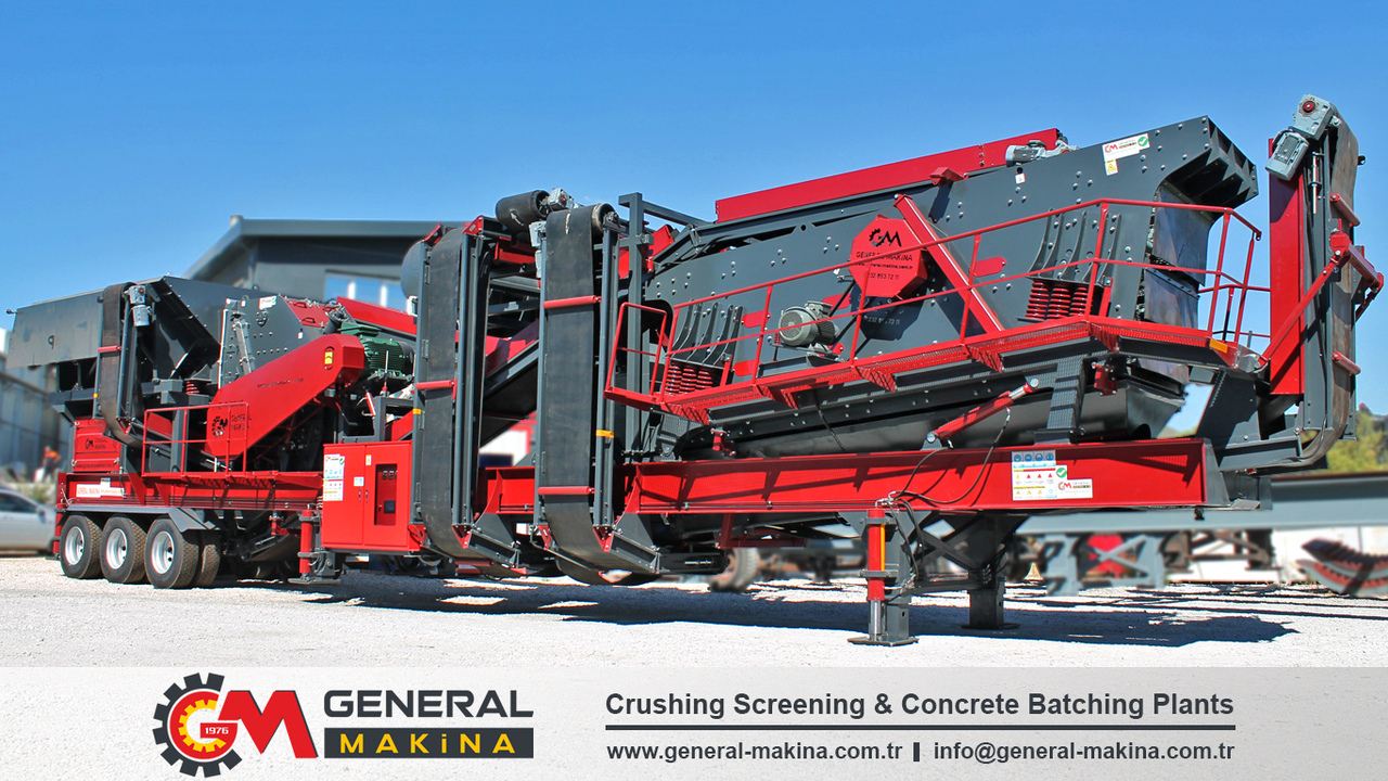 General Makina 01 Series Mobile Crushing and Screening Plant - 모바일 크러셔 : 사진 4 General Makina 01 Series Mobile Crushing and Screening Plant - 모바일 크러셔 : 사진 4