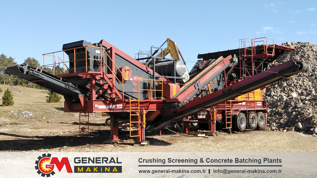 General Makina 01 Series Mobile Crushing and Screening Plant - 모바일 크러셔 : 사진 2 General Makina 01 Series Mobile Crushing and Screening Plant - 모바일 크러셔 : 사진 2