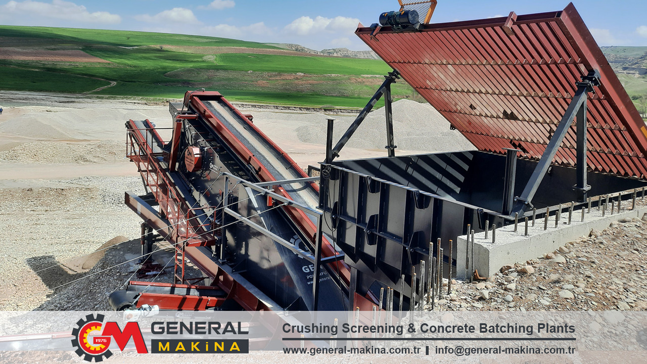 General Makina 1650 Series Compact Sand Machine - 스크리너 : 사진 2 General Makina 1650 Series Compact Sand Machine - 스크리너 : 사진 2