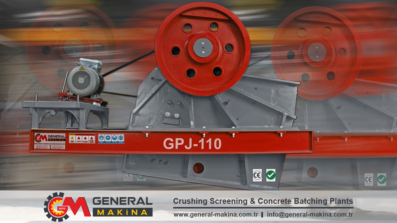 General Makina 350 TPH Jaw Hard Rock Crusher - 조 크러셔 : 사진 2 General Makina 350 TPH Jaw Hard Rock Crusher - 조 크러셔 : 사진 2