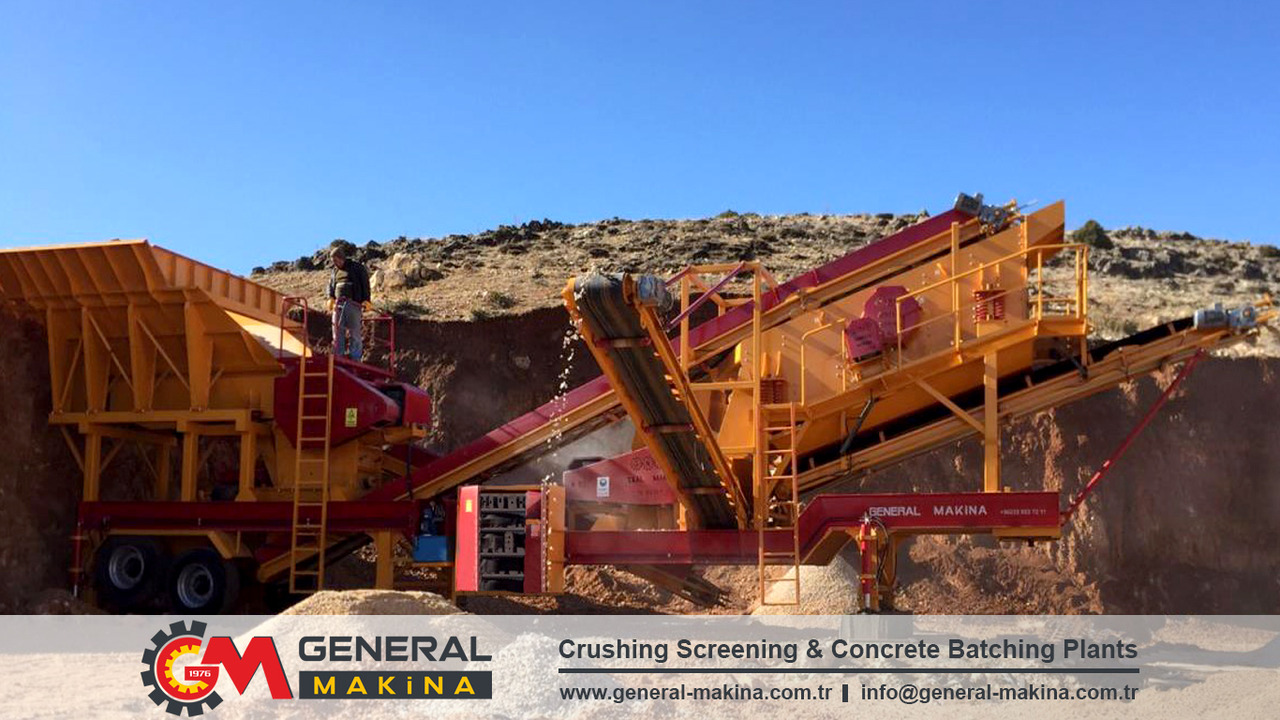 General Makina 640 Mobile Crushing and Screening Plant - 모바일 크러셔 : 사진 1 General Makina 640 Mobile Crushing and Screening Plant - 모바일 크러셔 : 사진 1