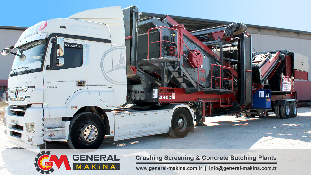 General Makina 800 Series Mobile Impact Crusher Plant - 임팩트 크러셔 : 사진 2 General Makina 800 Series Mobile Impact Crusher Plant - 임팩트 크러셔 : 사진 2