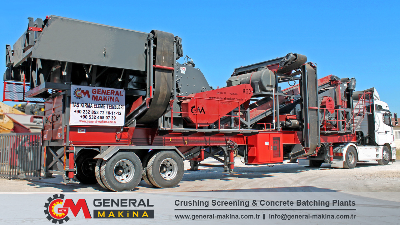 General Makina 800 Series Mobile Impact Crusher Plant - 임팩트 크러셔 : 사진 3 General Makina 800 Series Mobile Impact Crusher Plant - 임팩트 크러셔 : 사진 3