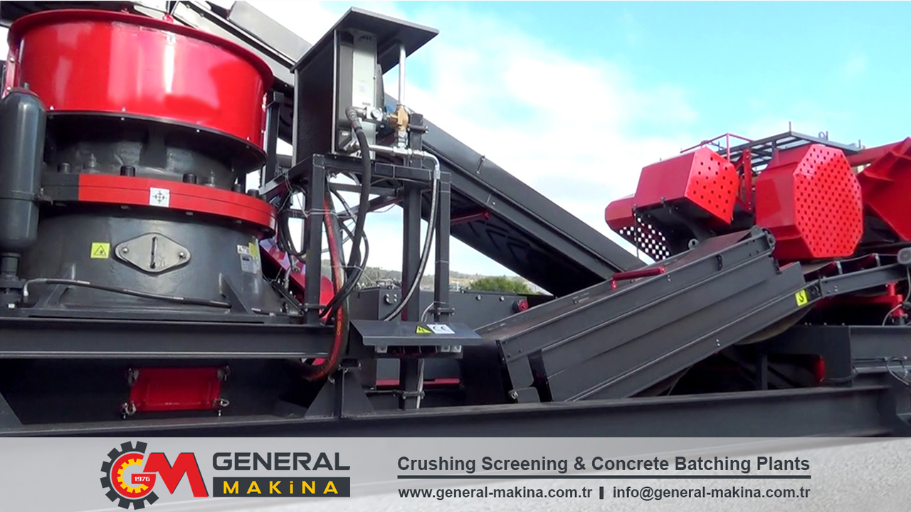 General Makina 944 Hard River Stone Crusher Plant - 콘 크러셔 : 사진 2 General Makina 944 Hard River Stone Crusher Plant - 콘 크러셔 : 사진 2