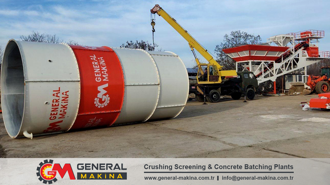 General Makina Diamond 60 m3 Mobile Concrete Batching Plant - 콘크리트 플랜트 : 사진 4 General Makina Diamond 60 m3 Mobile Concrete Batching Plant - 콘크리트 플랜트 : 사진 4