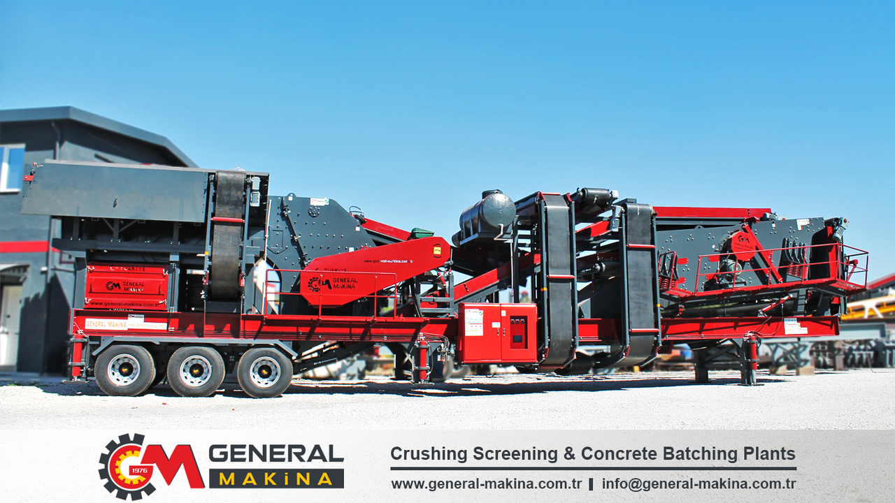 General Makina High Capacity Mobil Crusher Plant for Sale - 모바일 크러셔 : 사진 1 General Makina High Capacity Mobil Crusher Plant for Sale - 모바일 크러셔 : 사진 1