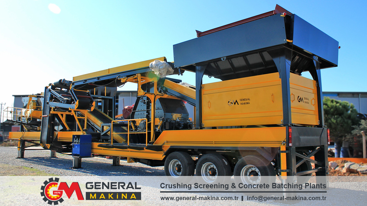 General Makina Mobile Tertiary Impact Crusher Plant - 임팩트 크러셔 : 사진 1 General Makina Mobile Tertiary Impact Crusher Plant - 임팩트 크러셔 : 사진 1
