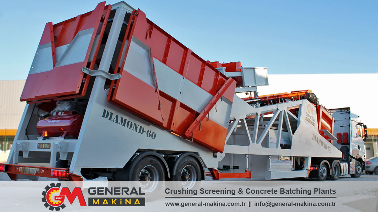 General Makina New Mobile Concrete Batching Plants - 콘크리트 플랜트 : 사진 2 General Makina New Mobile Concrete Batching Plants - 콘크리트 플랜트 : 사진 2