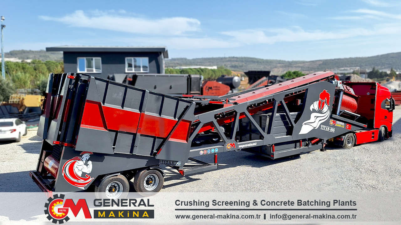 General Makina Titan 100 m3 Mobile Concrete Batching Plant - 콘크리트 플랜트 : 사진 5 General Makina Titan 100 m3 Mobile Concrete Batching Plant - 콘크리트 플랜트 : 사진 5