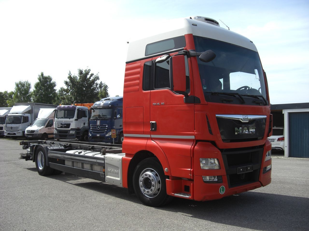 MAN 18360XXL TGX / LBW MAN 18360XXL TGX / LBW - 컨테이너 운반 장치/ 스와프 보디 트럭 : 사진 2 MAN 18360XXL TGX / LBW MAN 18360XXL TGX / LBW - 컨테이너 운반 장치/ 스와프 보디 트럭 : 사진 2