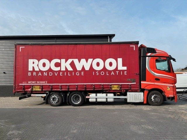 Mercedes-Benz Actros 2642 2x BDF mit Pritsche und Planebühne - 컨테이너 운반 장치/ 스와프 보디 트럭 : 사진 5 Mercedes-Benz Actros 2642 2x BDF mit Pritsche und Planebühne - 컨테이너 운반 장치/ 스와프 보디 트럭 : 사진 5