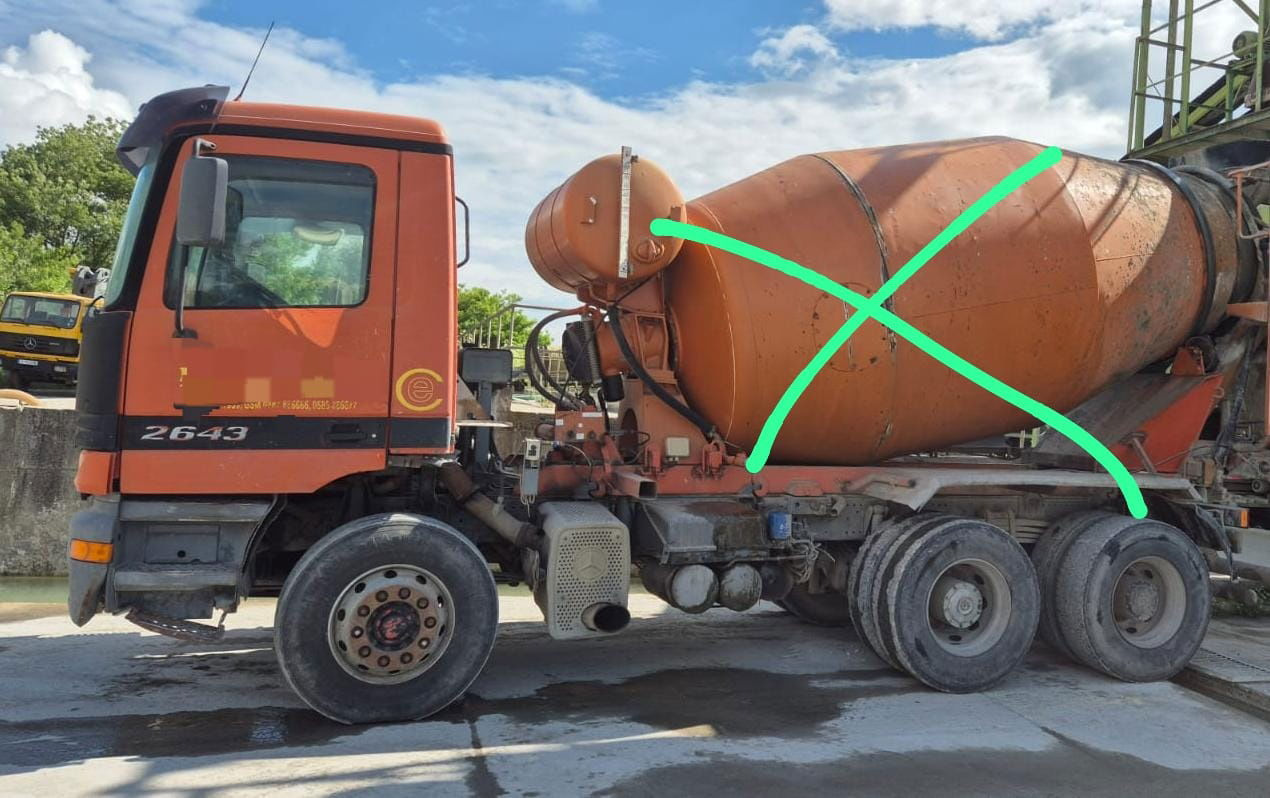트랙터 유닛 Mercedes-Benz Actros 2643 Chassis : 사진 9