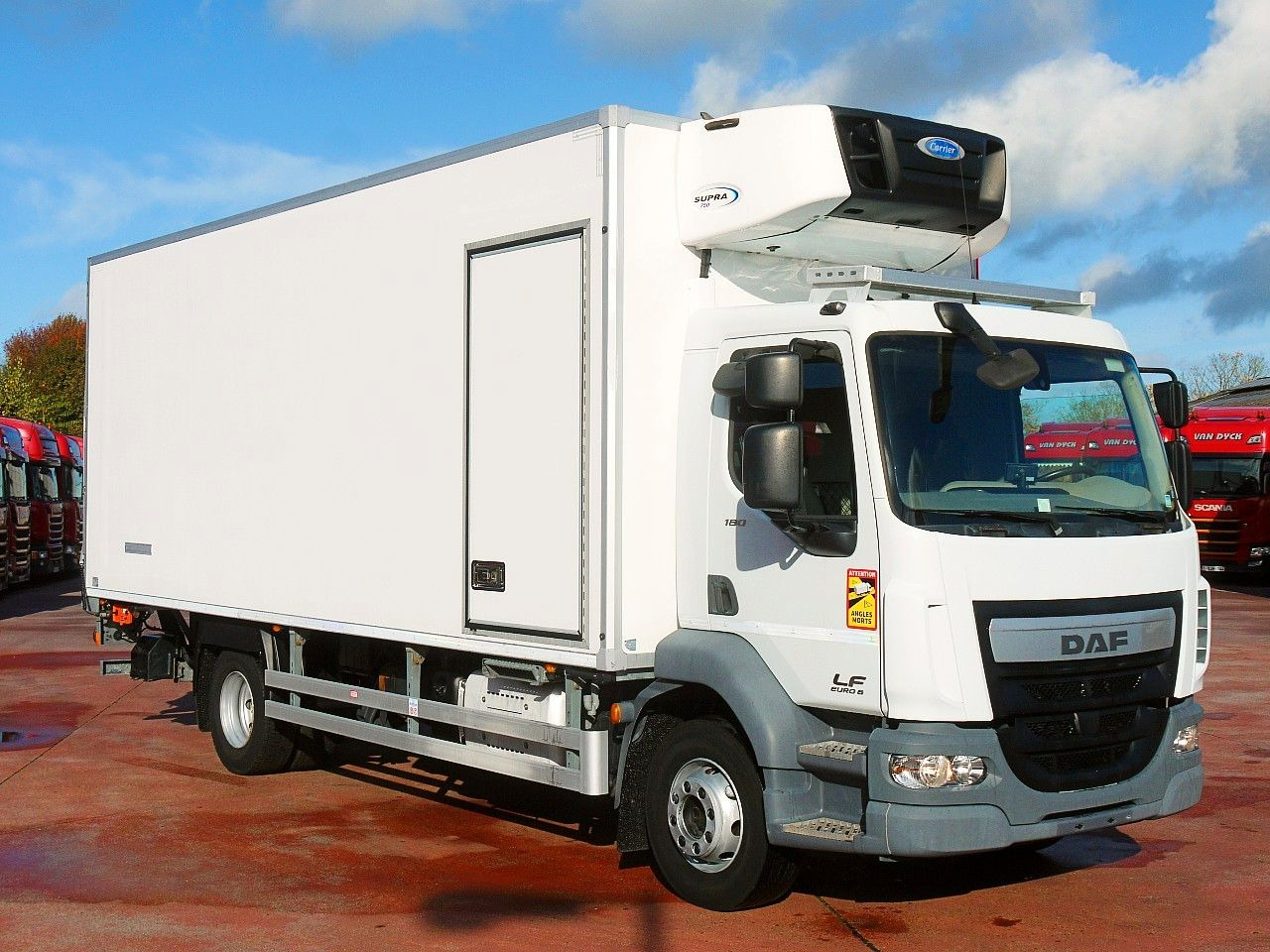 DAF LF 180 14 KUHLKOFFER CARRIER SUPRA 750 A/C - 냉동탑차 : 사진 2 DAF LF 180 14 KUHLKOFFER CARRIER SUPRA 750 A/C - 냉동탑차 : 사진 2