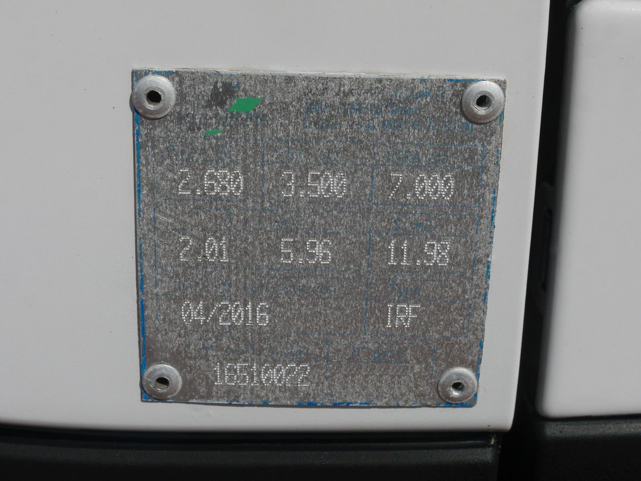 냉동 밴 Iveco 35S13 DAILY KUHLKASTENWAGEN THERMOKING V300 MULT : 사진 12 냉동 밴 Iveco 35S13 DAILY KUHLKASTENWAGEN THERMOKING V300 MULT : 사진 12